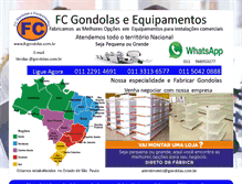 Tablet Screenshot of fcgondolas.com.br
